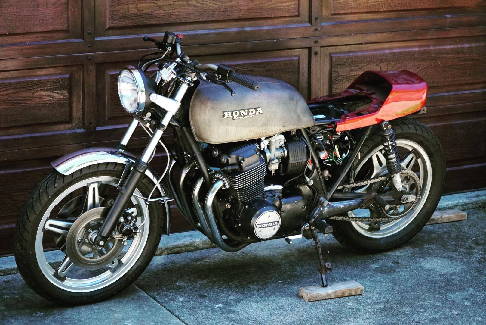 Honda CB Super Sport in progress